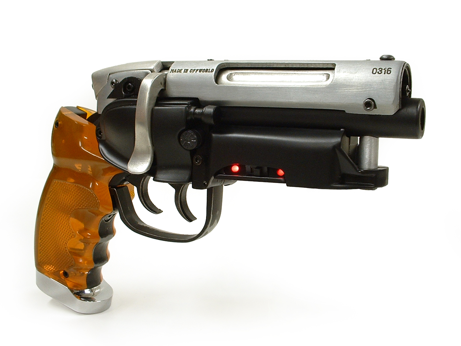 Finally finished my Metal Blade Runner Blaster (Lots of pics)